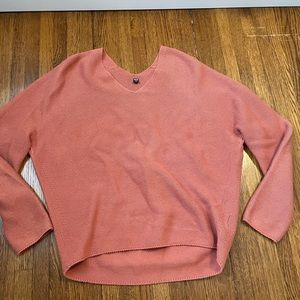 Uniqlo pink sweater.